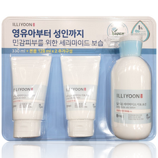 일리윤 세라마이드 아토로션 330ml + 128ml x 2입, 1세트, 586g