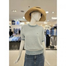 올리브데올리브 패턴 짜임 배색 니트YK4MP606