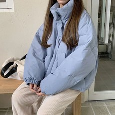 코키코키 / 네이드 파스텔 오버핏 숏패딩