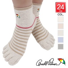 아놀드파마여성중목발가락양말