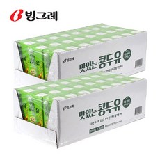 빙그레 맛있는 콩두유 200mlx48팩, 48개, 200ml