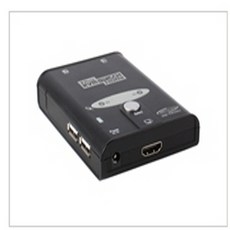 쿠르투아 (K) HDMI KVM 21 스위치 케이블 포함 랜선