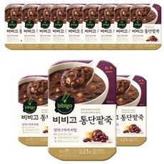 백설 비비고 통단팥죽 280g, 12개