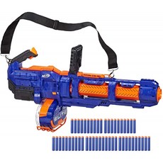 독일직수입 Nerf 엘리트 티탄 CS-50 장난감 블래스터 - 완전 전동 50 다트 드럼 50 공식 Nerf 엘리트 다트 스피닝 배럴 어, 단일옵션