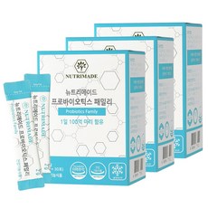 뉴트리메이드 프로바이오틱스 패밀리 2g, 60g, 3개
