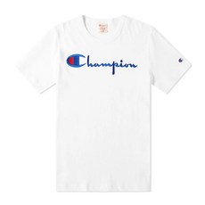 챔피온 리버스위브 베이직 반팔 티셔츠 WHITE 210972
