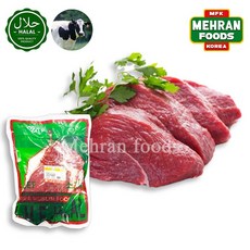 KMF Halal Fresh Beef Boneless Meat (Korean) 1kg 비프 칼비 (뼈 포함)고기, 1pc