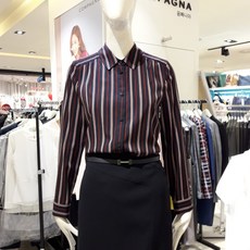 꼼빠니아 기본 카라 셔츠 블라우스