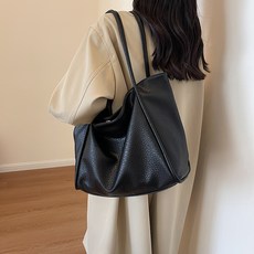 대용량 숄더 토트백 빈티지 에코 크로스백
