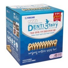  포켄스 덴티페어리 디스펜서 M 584g(46개입) 대용량 강아지치석제거껌, 584g 