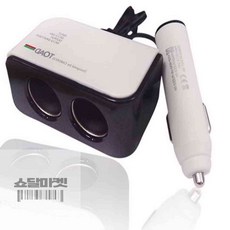 쇼달마켓 USB 2구소켓 시거잭멀티 멀티소켓