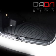 아이빌 4세대카니발 KA4 방수되고 먼지없는 기능성 PVC 고무 트렁크매트, 블랙테두리, 9인승/11인승