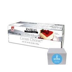 코스트코 라스카스 크림치즈 1360g 대용량 베이킹재료 치즈케이크, 1개, 1g