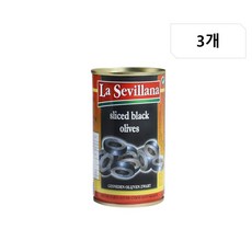라세빌라나 블랙올리브, 350g, 3개