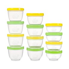 [베베앤맘] 밀폐형 이유식용기, 4개, 280ml