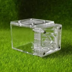아크릴 미니 보습 애완 동물 개미 개미집 키우기 집 사육장 둥지, 6.A, 1개
