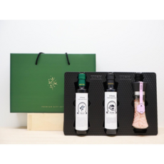 오일선물 올리브오일 250ml + 아보카도 엑스트라버진 250ml + 핑크솔트 180g 푸드오일세트, 1세트