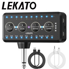 CP]LEKATO Bluetooth USB [월말 세일·300엔 기타 헤드폰 앰프 기타 헤드폰 앰프