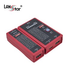 LANstar HDMI/Mini HDMI겸용 테스터기/LS-HD-TESTER19/분리형/케이블의 단선/엉킴/접지/배선오류 등 확인/CONTINUITY/SWEEP 테스트 가능 1개 상품 이미지