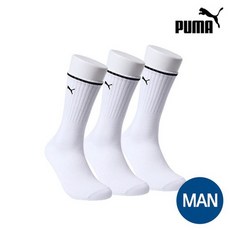푸마 남성 스포츠양말 3족_PUE30814, 상세설명 참조