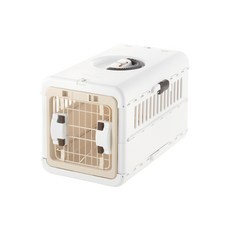 릿첼 강아지 애견 접이식 켄넬 이동장 케이지 캐리어 소형견 중형견 대형견 이동가방, 아이보리, 1개