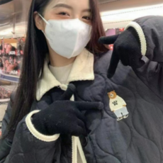 플래그스 퀼팅점퍼 숏패딩 깔깔이 패딩점퍼