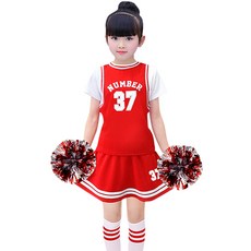 축구 치어리딩 옷 학생 룩 운동회 개막식 공연복