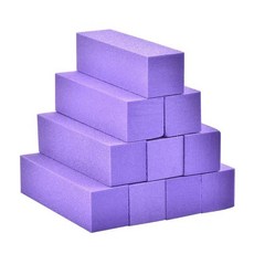 버핑 네일 스폰지 샌딩 블록 파일 페디큐어 매니큐어 아트 도구, 1개