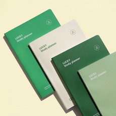 한달 학습 스터디 플래너 스케줄러 다이어리, 2개, 크림