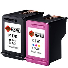 삼성 INK-M170 INK-C170 3배 대용량 SCX-1360 SCX-1365 SCX-1365W SL-J1760FW 호환잉크, 검정+컬러, 1세트