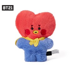 LINE FRIENDS 귀여운 20CM 스탠딩 벨벳 인형, TATA
