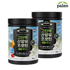 팔레오 고단백 산양유 프로틴 plus 류신, 280g, 4개