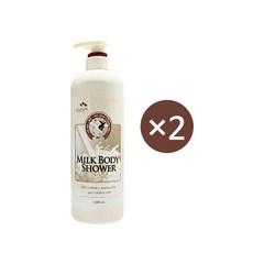 (주) 코스모스 꽃을든남자 우유 바디샤워 1000ml, 2개