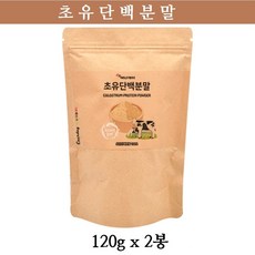 에너데이 초유단백질 보충제 고단백 초유프로틴 균형단백질 분말 가루 파우더 쉐이크 효능 미국산 lgG 면역글로불린 lgF 류신 헬스보충제 성장기 어린이 중년 노년 영양보충, 2봉, 120g