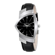 Hamilton 해밀턴 Ventura 벤투라 Black Dial 블랙 다이얼 Shield Shaped Men 남성 Watch 워치 시계 H24411732 정품 미국직구 관부포함