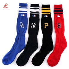 MLB 야구양말 / 농군바지 스타킹 / 색상선택, 청색/LA다저스