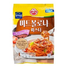 오뚜기 미트 볼로냐 파스타 4인 1292G 1개 (냉장), 선택1 - 보냉백, 1.292kg