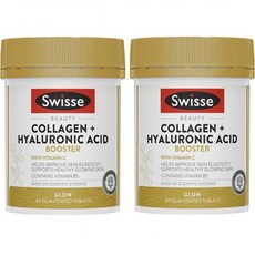 스위스 뷰티 콜라겐 + 히알루론산 부스터 80정 2팩 (호주) Swisse Beauty Collagen + Hyaluronic Acid Booster, 2통