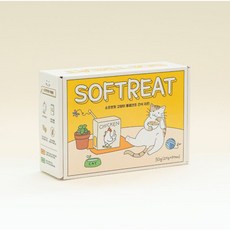 소프트릿 고양이 동결건조 간식 치킨 2.5g 20ea, 1박스