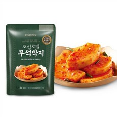 피코크 조선호텔 무석박지 2kg 1kgx2팩, 1kg, 2개
