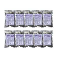 퀸즈헤나 베스트 정품 천연헤나염색약 10개셋트 고급앰플증정 queens henna best, 브라운10, 1개