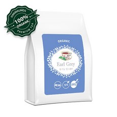 아레스 유기농 얼그레이 잎차 100g 2개, 단품