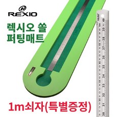 브랜드없음 [2021년형]REXIO 렉시오 룰러 숏퍼팅향상 롤러 퍼팅 매트+EVA패트+1m쇠자(특별증정), 선택완료