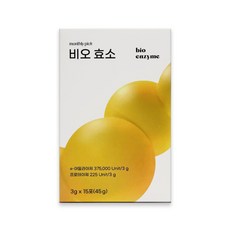 비오효소 1박스 15일분 인절미맛 자연발효 유익균보충 활력충전 장건강, 15포, 1개