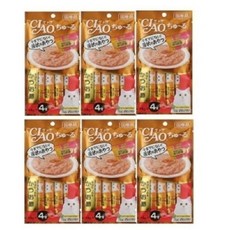 이나바 SC-75 챠오츄르 가다랑어가쓰오부시 4px6개 KWED74AE, 1, 56g, 1개