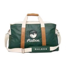 Malbon Golf 말본 골프 보스턴 백 그린 Boston Bag XUE04L