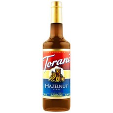 Torani Hazelnut Syrup 토라니 헤이즐넛 시럽 750 ml, 1개, 750ml