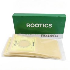 인공항문 누용낭 배변주머니 장루백 인공개구백 100개, 55mm