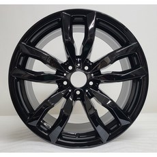 BMW X6 20인치 X5 20인치 435M 블랙 스퍼터링 크롬휠, 1개