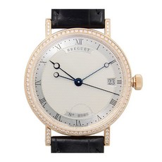 Classique Automatic 18kt Rose Gold Diamond Ladies Watch 9068BR12976DD00